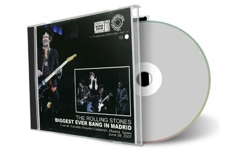 Artwork Cover of Rolling Stones 2007-06-23 CD San Sebastian Audience