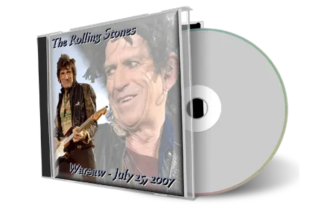 Artwork Cover of Rolling Stones 2007-07-25 CD Warzaw Audience