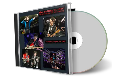 Artwork Cover of Rolling Stones 2007-08-15 CD Hamburg Audience