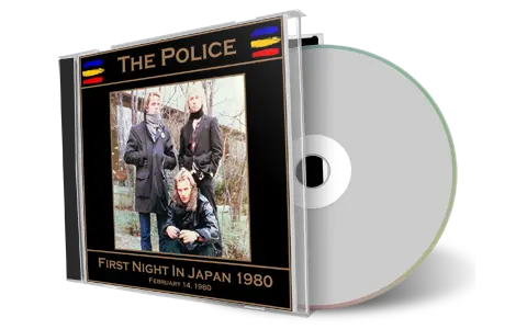 Artwork Cover of The Police 1980-02-14 CD Tokyo Audience