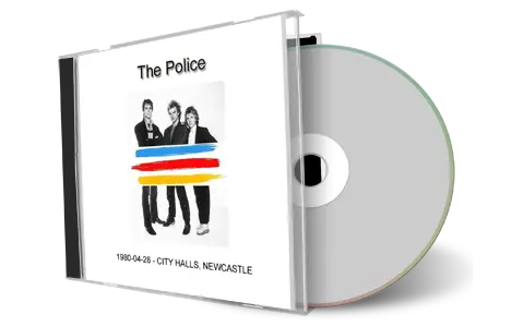Artwork Cover of The Police 1980-04-28 CD New Castle Soundboard