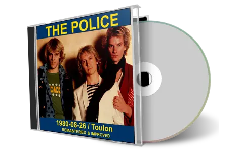 Artwork Cover of The Police 1980-08-26 CD Toulon Audience