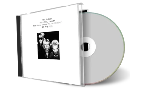 Artwork Cover of The Police 1981-08-23 CD Oakville Soundboard