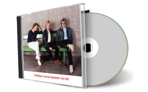 Artwork Cover of The Police 1981-10-01 CD Boeblingen Audience
