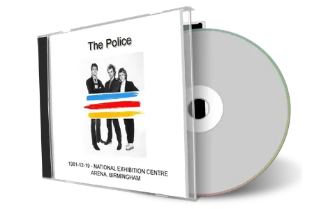 Artwork Cover of The Police 1981-12-19 CD Birmingham Audience
