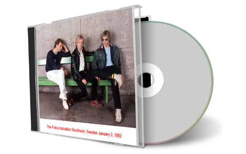 Artwork Cover of The Police 1982-01-03 CD Stockholm Audience