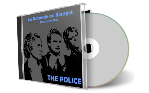 Artwork Cover of The Police 1982-01-10 CD Paris Audience