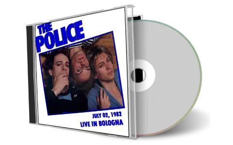 Artwork Cover of The Police 1982-07-02 CD Bologna Audience