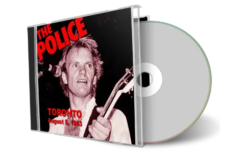 Artwork Cover of The Police 1983-08-05 CD Toronto Audience