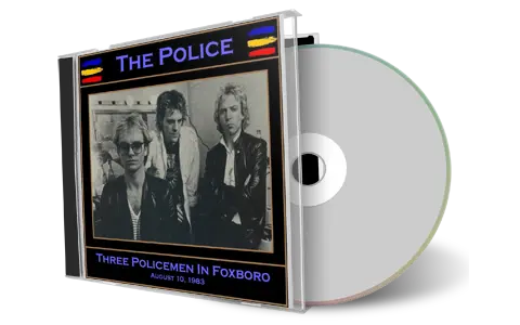 Artwork Cover of The Police 1983-08-10 CD Foxboro Audience