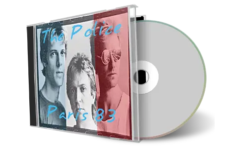 Artwork Cover of The Police 1983-09-21 CD Paris Audience