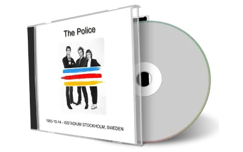 Artwork Cover of The Police 1983-10-14 CD Stockholm Audience