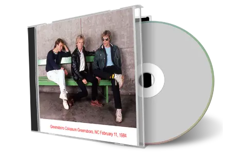 Artwork Cover of The Police 1984-02-11 CD Greensboro Audience