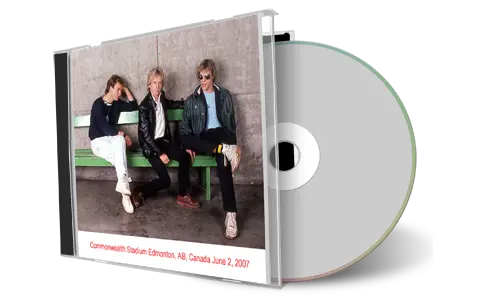 Artwork Cover of The Police 2007-06-02 CD Edmonton Audience