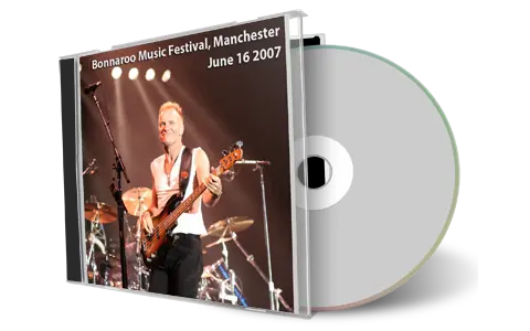 Artwork Cover of The Police 2007-06-16 CD Manchester Audience