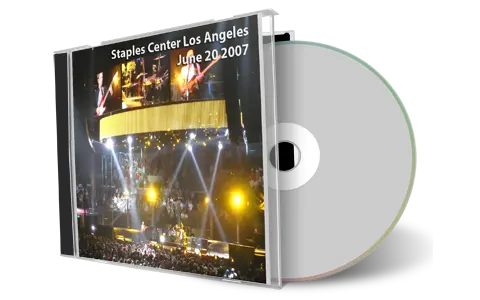 Artwork Cover of The Police 2007-06-20 CD Los Angeles Audience