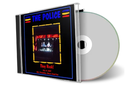 Artwork Cover of The Police 2007-07-19 CD Philadelphia Audience