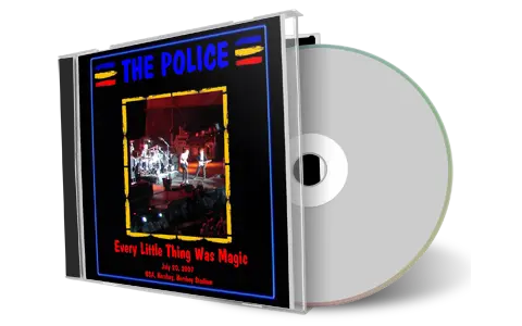 Artwork Cover of The Police 2007-07-20 CD Hershey Audience