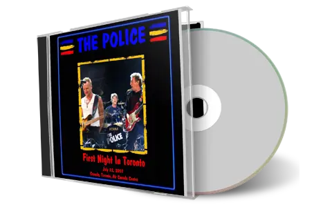 Artwork Cover of The Police 2007-07-22 CD Toronto Audience