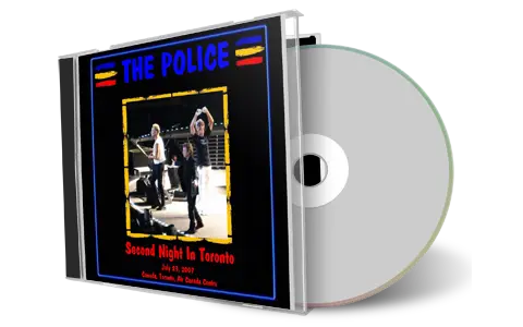 Artwork Cover of The Police 2007-07-23 CD Toronto Audience