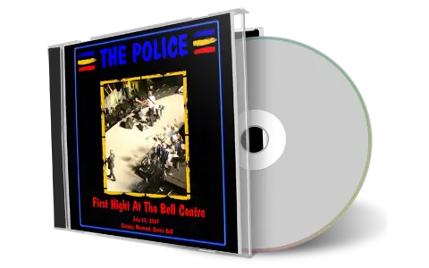 Artwork Cover of The Police 2007-07-25 CD Montreal Audience