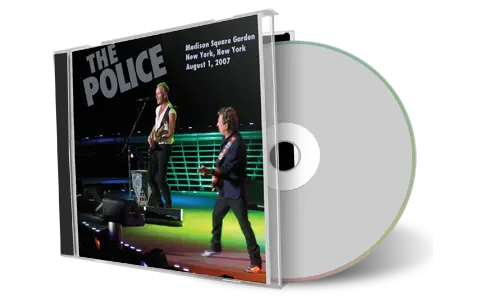 Artwork Cover of The Police 2007-08-01 CD New York Audience