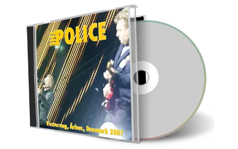 Artwork Cover of The Police 2007-09-01 CD Aarhus Audience