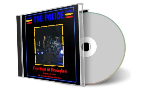Artwork Cover of The Police 2007-09-04 CD Birmingham Audience