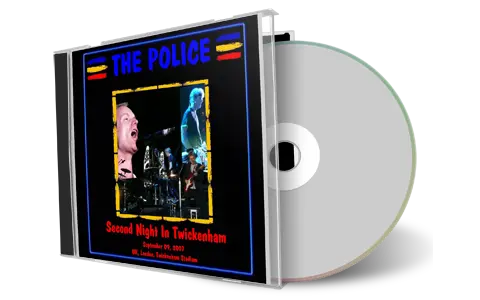 Artwork Cover of The Police 2007-09-09 CD London Audience