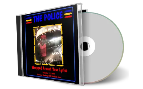 Artwork Cover of The Police 2007-09-11 CD Hamburg Audience