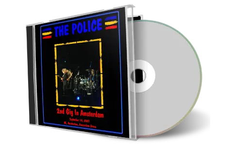 Artwork Cover of The Police 2007-09-14 CD Amsterdam Audience