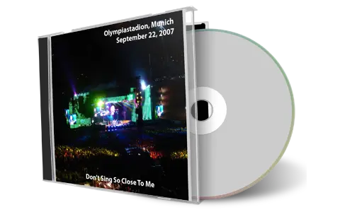 Artwork Cover of The Police 2007-09-22 CD Munich Audience