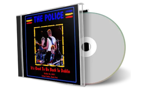 Artwork Cover of The Police 2007-10-06 CD Dublin Audience