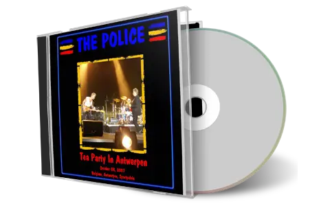 Artwork Cover of The Police 2007-10-08 CD Antwerp Audience