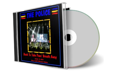 Artwork Cover of The Police 2007-10-19 CD Cardiff Audience