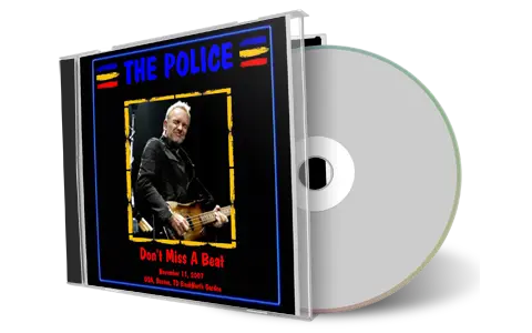 Artwork Cover of The Police 2007-11-11 CD Boston Audience