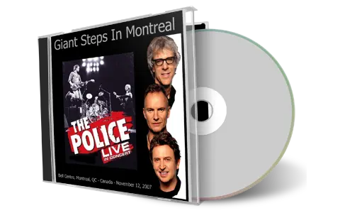 Artwork Cover of The Police 2007-11-12 CD Montreal Audience
