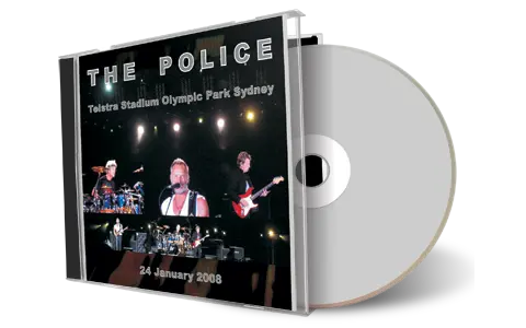 Artwork Cover of The Police 2008-01-24 CD Sydney Audience