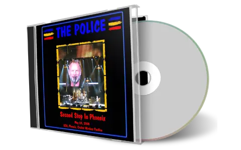 Artwork Cover of The Police 2008-05-24 CD Phoenix Audience