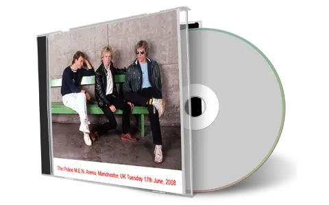 Artwork Cover of The Police 2008-06-17 CD Manchester Audience