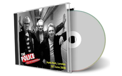 Artwork Cover of The Police 2008-06-29 CD London Audience