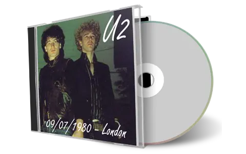 Artwork Cover of U2 1980-09-07 CD London Audience