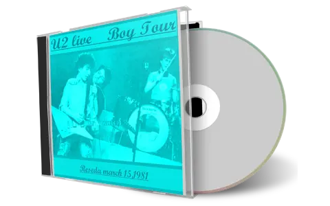 Artwork Cover of U2 1981-03-15 CD Los Angeles Audience