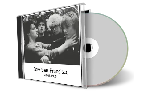 Artwork Cover of U2 1981-03-20 CD San Francisco Audience