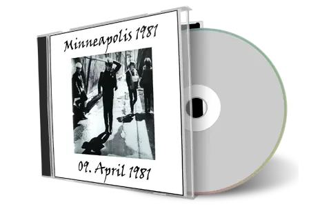 Artwork Cover of U2 1981-04-09 CD Minneapolis Audience
