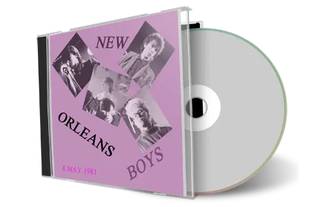 Artwork Cover of U2 1981-05-08 CD New Orleans Audience