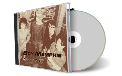 Artwork Cover of U2 1981-05-09 CD Memphis Audience
