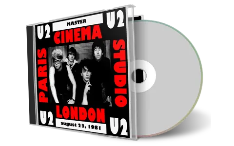 Artwork Cover of U2 1981-08-23 CD London Soundboard