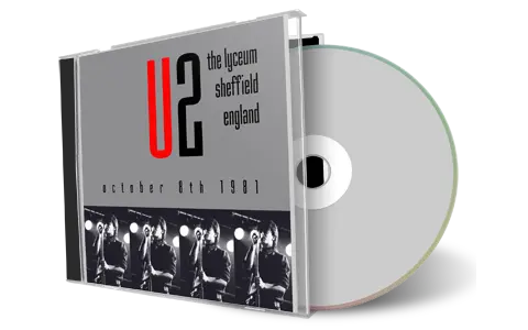 Artwork Cover of U2 1981-10-08 CD Sheffield Audience