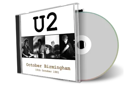 Artwork Cover of U2 1981-10-19 CD Birmingham Audience
